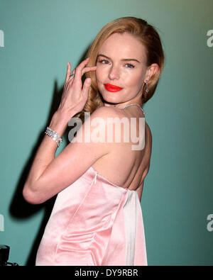 New York, Stati Uniti d'America. Decimo Apr, 2014. L'attrice Kate Bosworth assiste la celebrazione del Tiffany e Co. 2014 Blue Book tenutosi presso il Museo Guggenheim. Credito: Nancy Kaszerman/ZUMAPRESS.com/Alamy Live News Foto Stock