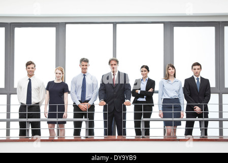 Il team di professionisti di aziende, ritratto Foto Stock