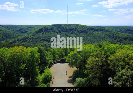 Germania Europa Detmold Werre della Foresta Teutoburg riserva naturale della Foresta Teutoburg Eggegebirge Ostwestfalen-Lippe Ostwestfalen Westph Foto Stock