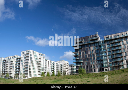 East Village appartamento blocchi (ex Villaggio Olimpico), Stratford, Londra Foto Stock