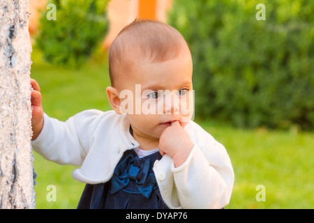 Ritratto di bambina Foto Stock