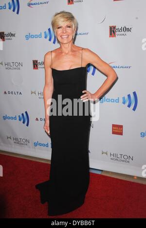 Beverly Hills, CA. Xii Apr, 2014. Debby Boone presso gli arrivi per la venticinquesima edizione del GLAAD Media Awards di Los Angeles, il Beverly Hilton Hotel di Beverly Hills, CA 12 aprile 2014. Credito: Elizabeth Goodenough/Everett raccolta/Alamy Live News Foto Stock