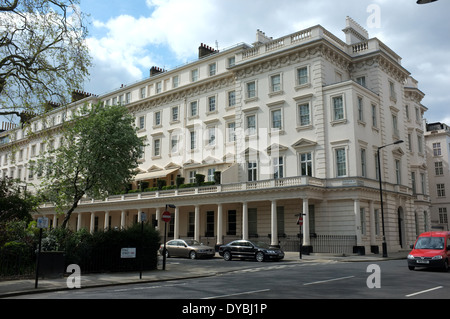 Eaton square belgravia nella City of Westminster London SW1 uk 2014 Foto Stock