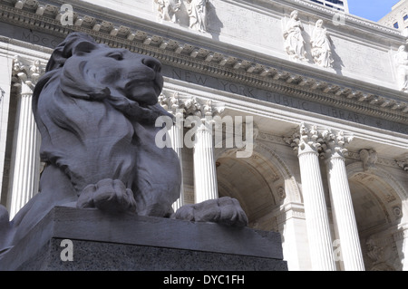 Biblioteca Pubblica di New York Foto Stock