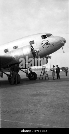 Douglas DC-1 NC223Y Glendale Air Terminal 1934 c Foto Stock