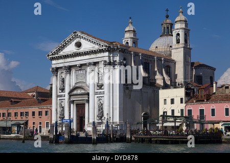 Santa Maria del Rosario (I Gesuati), del XVIII secolo la Chiesa dominicana, Canale della Giudecca, Dorsoduro, Venezia, Italia Foto Stock