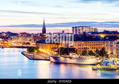 Stoccolma isola di Riddarholmen, palazzi storici, ora utilizzato come tribunali, Riddarholmen Stoccolma Stockholms län o Stoccolma Foto Stock