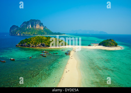 Thailandia, provincia di Krabi, Ko vasca e ko Poda island Foto Stock