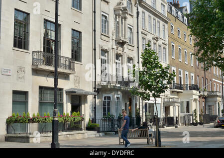 Cavendish Square a Londra. Foto Stock