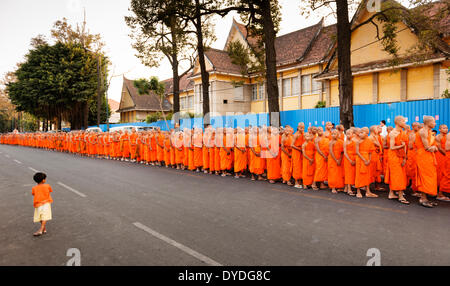 Cambogia commemorando ex re Sihanouk che morì a Pechino il 15 ottobre 2012. Foto Stock