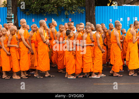 Cambogia commemorando ex re Sihanouk che morì a Pechino il 15 ottobre 2012. Foto Stock