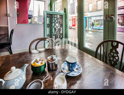Il sale da tè su Stoke Newington Church Street. Foto Stock