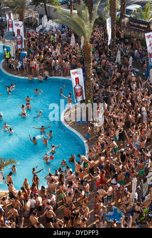 Gli studenti partito in Eilat, Israele. Foto Stock