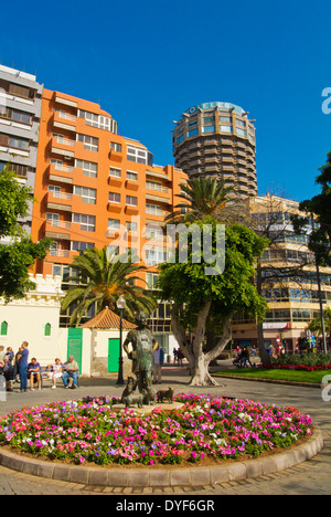 Parque Santa Catalina Park Square, Las Palmas de Gran Canaria Gran Canaria Island, Isole Canarie, Spagna, Europa Foto Stock