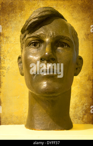 Busto di Sir Roger Bannister Foto Stock