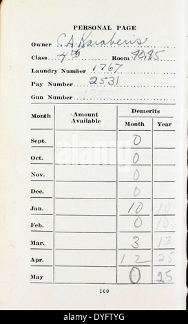 Questo manuale annuale del reggimento fornisce documenti dettagliati, storie e informazioni essenziali per i membri del reggimento, evidenziando i loro contributi e il servizio militare. Foto Stock