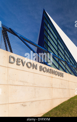 Stati Uniti d'America, Oklahoma, Oklahoma City, il Boathouse District Devon Boathouse Foto Stock