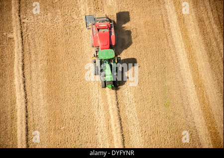 Foto aeree della riva orientale le aziende agricole Foto Stock