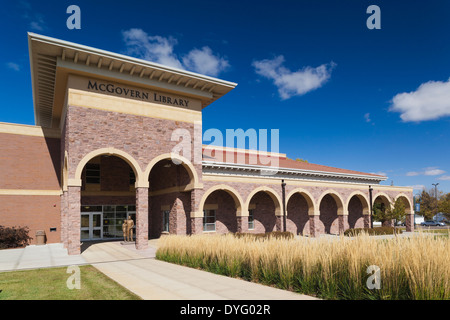 Stati Uniti d'America, Sud Dakota, Mitchell, il McGovern Museo Legacy, Dakota Wesleyan University, museo dedicato al Senatore George McGovern Foto Stock