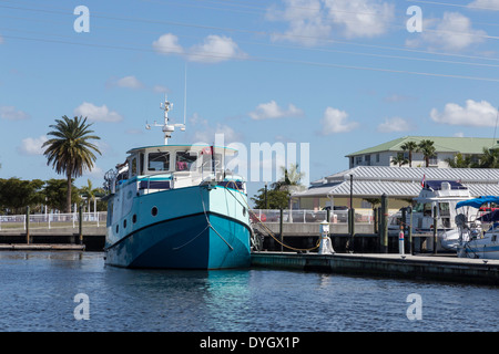 Lungomare in Punta Gorda, Florida, Stati Uniti d'America Foto Stock