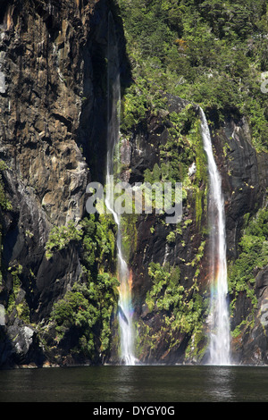 Milford Sound, Nuova Zelanda Foto Stock