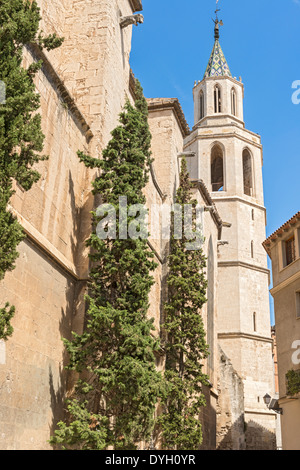 Chiesa di Santa Maria in Placa De Jaume in Vilafranca del Penedés in Catalogna, Spagna Foto Stock