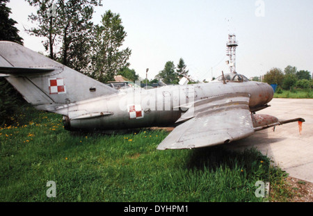 Mikoyan Gurevich MiG-17 Affresco Foto Stock