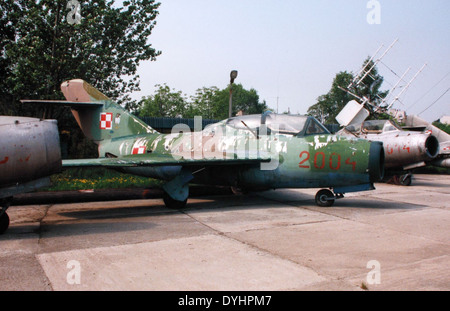 Mikoyan Gurevich MiG-15UTI Midget Foto Stock