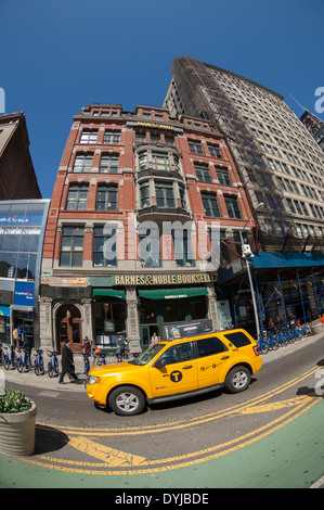 Un Barnes & Noble bookstore off di Union Square a New York è visto mercoledì 16 aprile, 2014.(© Richard B. Levine) Foto Stock