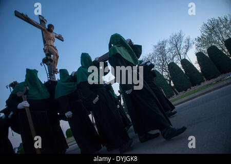 Processione di pasqua a Alzira, Valencia, Spagna Foto Stock