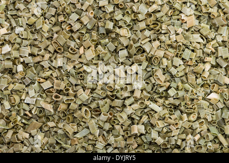 Essiccato l'erba cipollina immagine per uso di sfondo o come texture Foto Stock