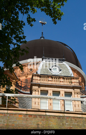 Cupola all'Osservatorio di Greenwich Foto Stock