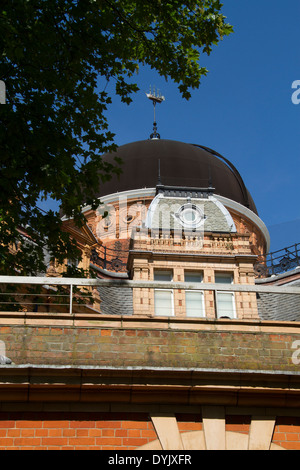 Cupola all'Osservatorio di Greenwich Foto Stock