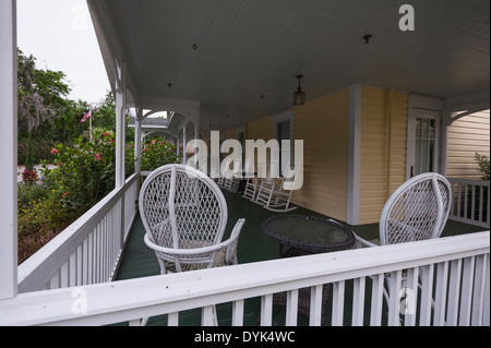 Il Vittoriano storico su Alexandra Street a Lakeside Inn nel supporto Dora, Florida USA Foto Stock