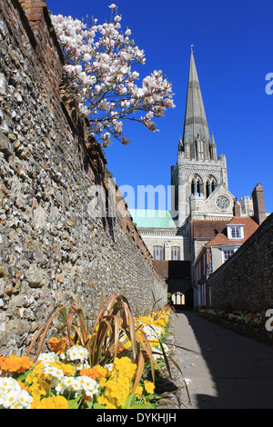 Cattedrale di Chichester, West Sussex, Regno Unito Foto Stock