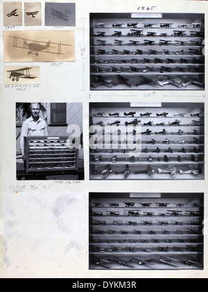 La collezione speciale Andrew Lech include fotografie che documentano vari aspetti della storia dell'aviazione, in particolare i contributi personali all'esplorazione e allo sviluppo aerospaziale. Foto Stock