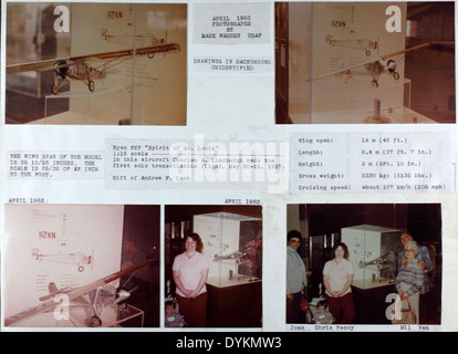 La collezione speciale Andrew Lech presenta una serie di fotografie che documentano l'aviazione militare degli Stati Uniti, con particolare attenzione agli aerei e alle operazioni della metà del XX secolo. Fornisce informazioni storiche sullo sviluppo e lo spiegamento dell'energia aerea degli Stati Uniti durante la Guerra fredda. Foto Stock
