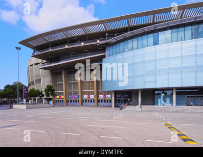 Estadi del F.C. Barcellona - Camp Nou - uno stadio di calcio di Barcellona, in Catalogna, Spagna Foto Stock