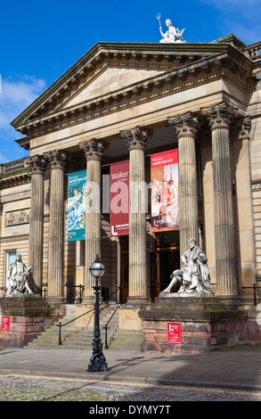 Il magnifico esterno della Walker Art Gallery di Liverpool. Foto Stock