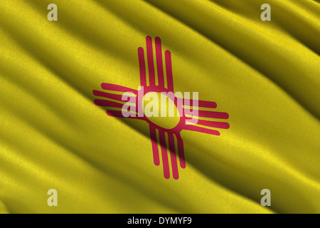 Noi bandiera dello Stato del New Mexico Foto Stock