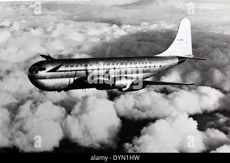 Modello di Boeing 377 Stratocruiser Foto Stock