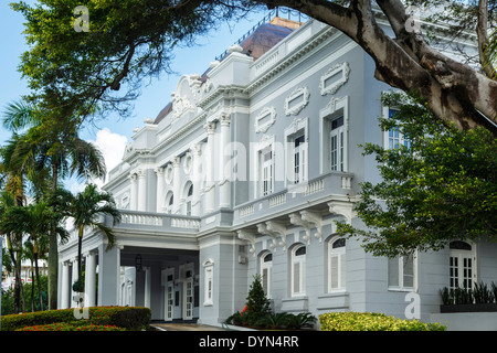 Puerto Rico a Centro di accoglienza (ex Antiguo Casino de San Juan), Stile Beaux Arts, Old San Juan, Puerto Rico Foto Stock