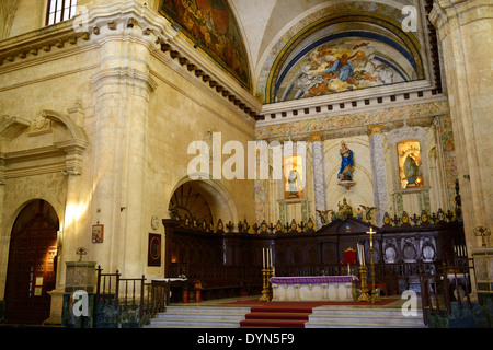 Altare santuario a La Havana Cattedrale cattolica romana con la Vergine Maria Immacolata Concezione cuba Foto Stock