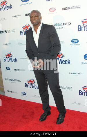 Los Angeles, California, USA. 22 apr 2014. La guarnizione assiste 8 BritWeek annuale Launch Party presso il British Console Generale della residenza su aprile 22nd, 2014 a Los Angeles, California, USA Credito: TLeopold/Globe foto/ZUMAPRESS.com/Alamy Live News Foto Stock