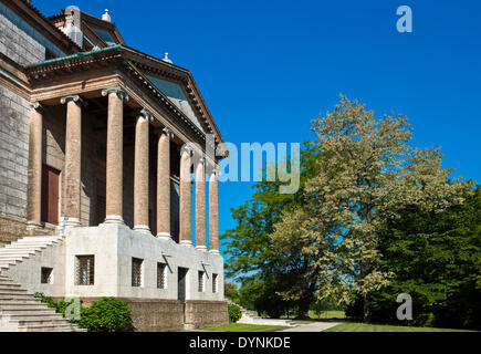 L'Italia,Veneto, Malcontenta di Mira, Villa Foscari (La Malcontenta), l'architetto Andrea Palladio. Foto Stock