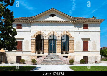 L'Italia,Veneto, Caldogno Villa Caldogno Nordera, architetto Andrea Palladio Foto Stock