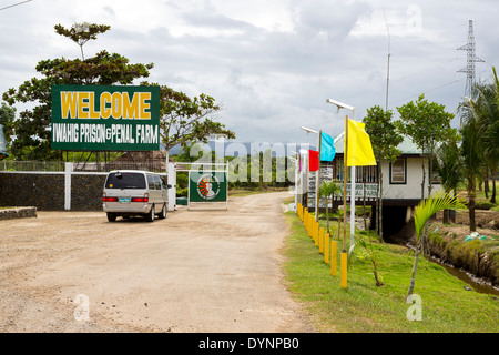 Iwahig la prigione e la Fattoria di penali in Puerto Princesa, PALAWAN FILIPPINE Foto Stock