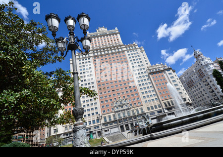 Palacio de Comunicaciones, Madrid Spagna Foto Stock