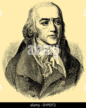 Friedrich von Matthisson (sopportato il 23 gennaio 1761, deceduto il 12 marzo 1831) Foto Stock