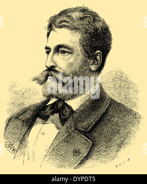 Jean Louis Ernest Meissonier (nato il 21 febbraio 1813) Foto Stock